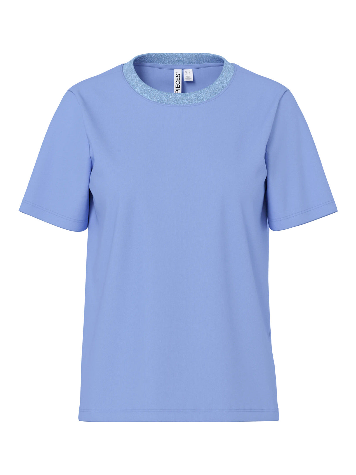 Hydrangea LUREX RIB Bluse fra PIECES - 17164946