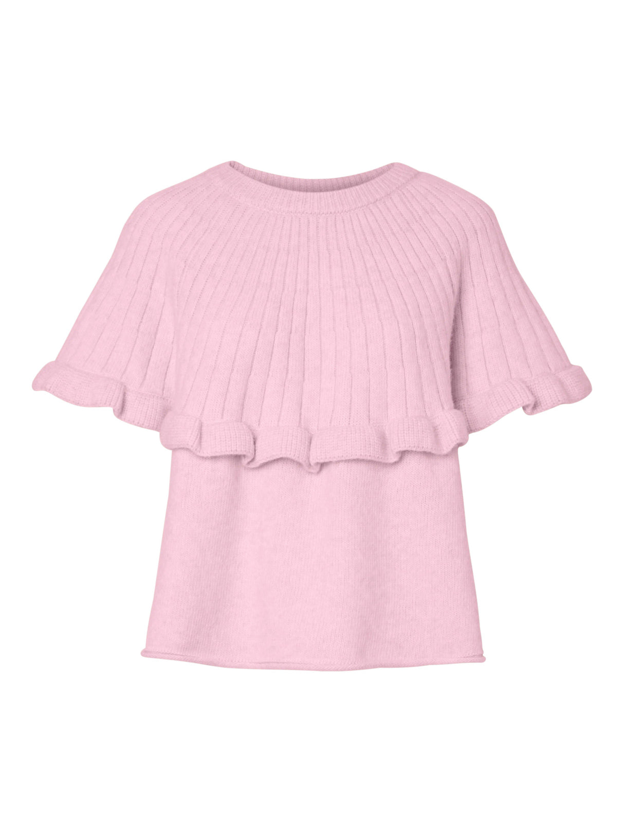 Pink-A-Boo Striktrøje fra PIECES - 17165521