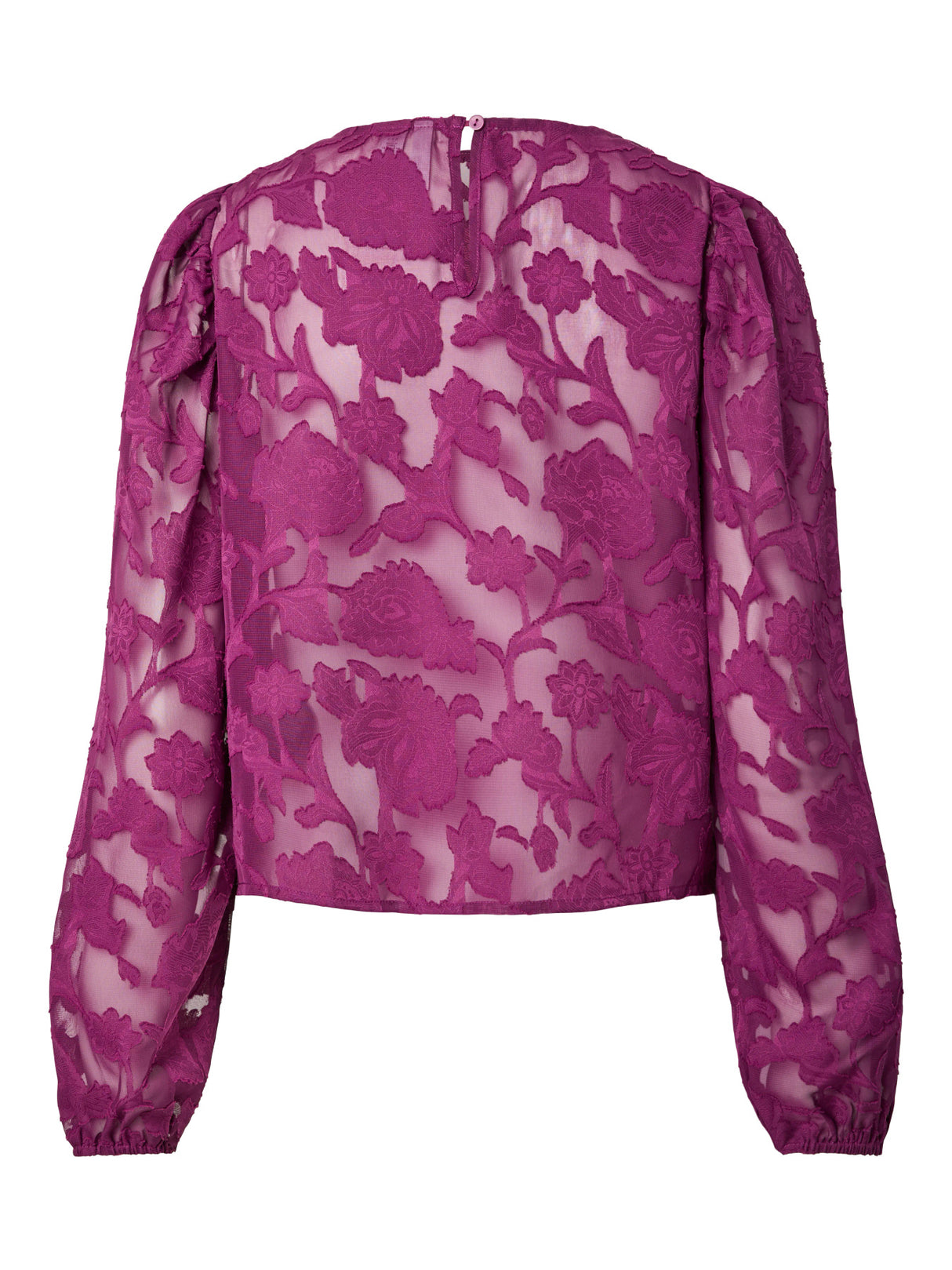 Dark Purple Top fra PIECES - 17165862