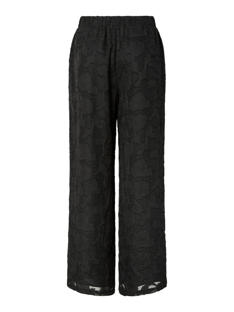 Black FULL LINING Bukser fra PIECES - 17165863
