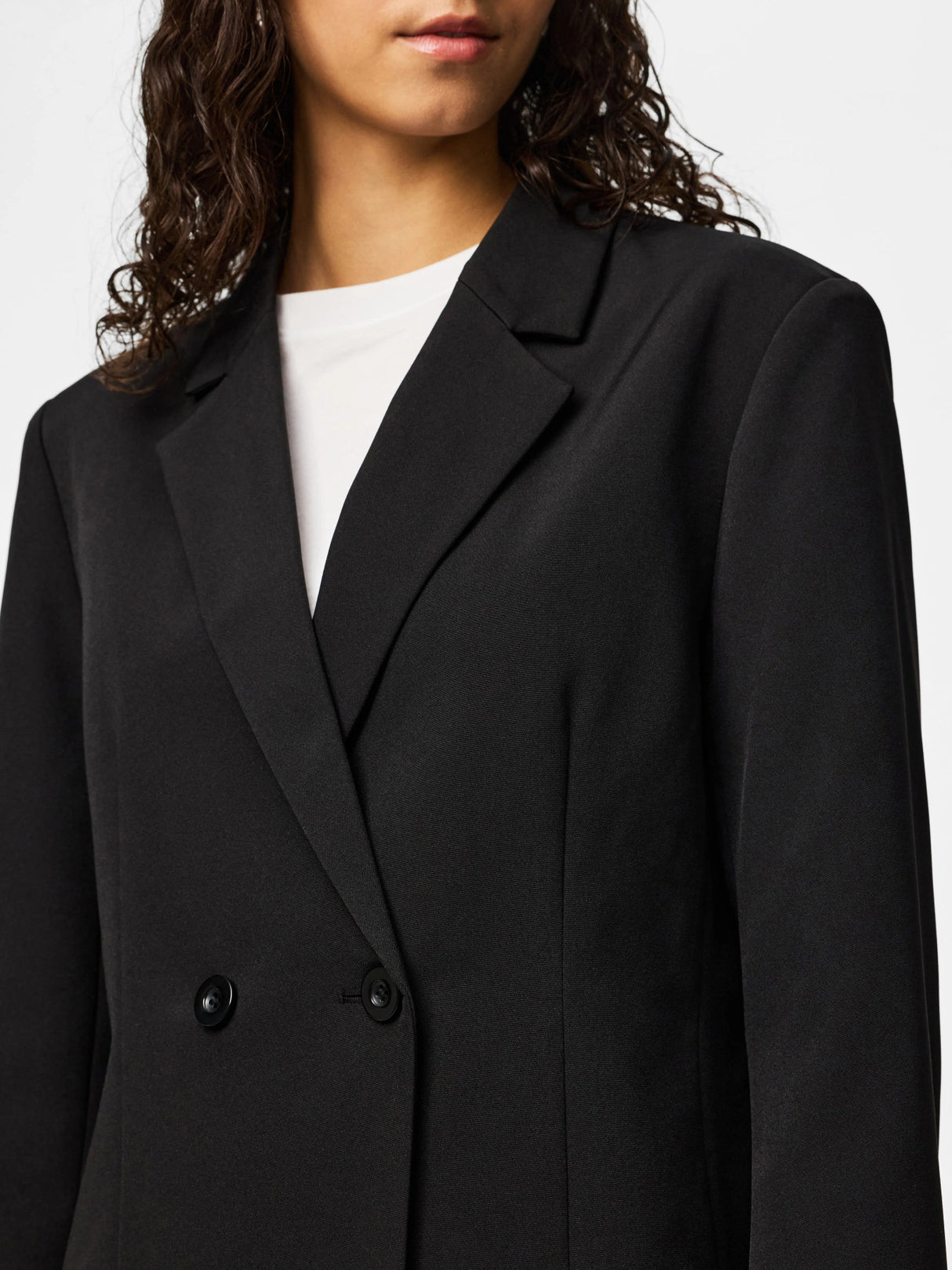 Black Blazer fra PIECES - 17166999