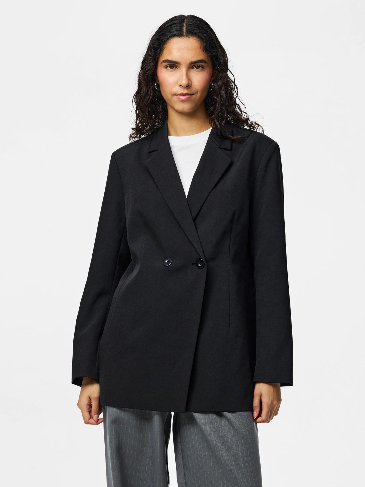 Black Blazer fra PIECES - 17166999