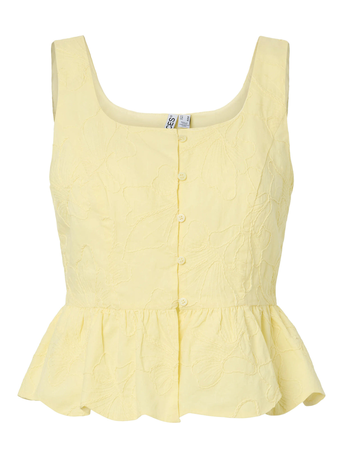 French Vanilla Top fra PIECES - 17168248