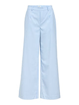 Cloud Dancer Cornflower blue Bukser fra Object - 23040544