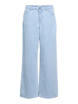 Light Blue Denim White Bukser fra Object - 23048741