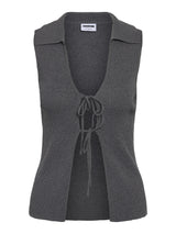 Charcoal Gray Striktrøje fra Noisy May - 27034650