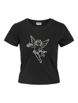 Black ANGEL Bluse fra Noisy May - 27037170
