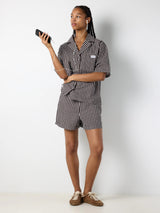 Chocolate Brown BIRCH Bluse fra Noisy May - 27039552