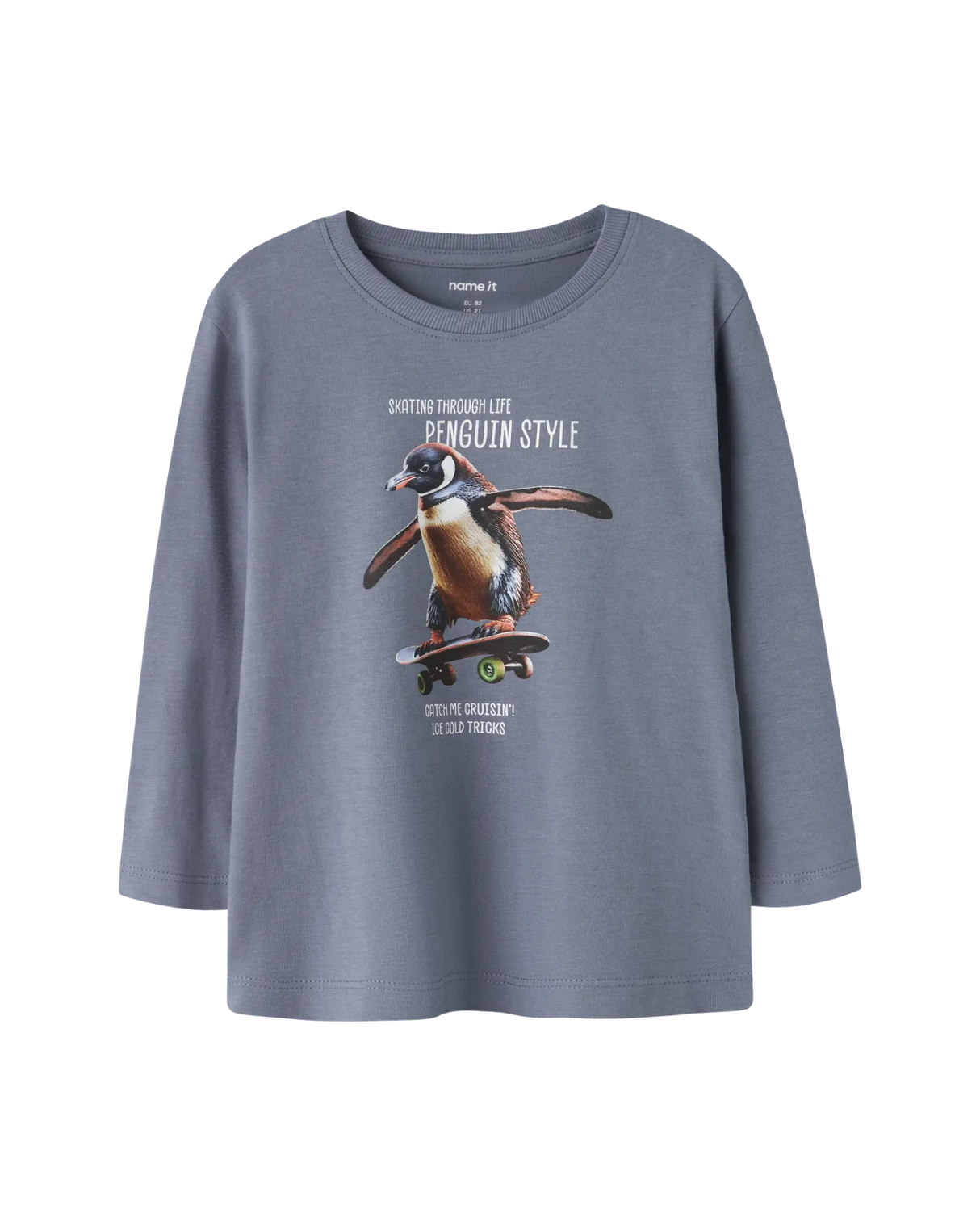 Name it Flint Stone Penquin T-Shirt - 13238400