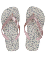 Offwhite Sofie Schnoor blomstret klip klap - Glitter - G232802-9012