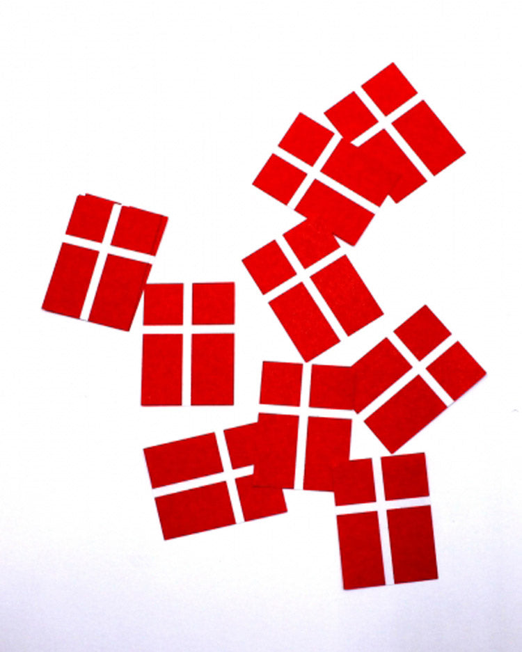 Strøflag 150stk konfetti 2,7x2cm