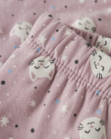 Keepsake Lilac Yin Yang Cats Leggings fra Name it - 13234445