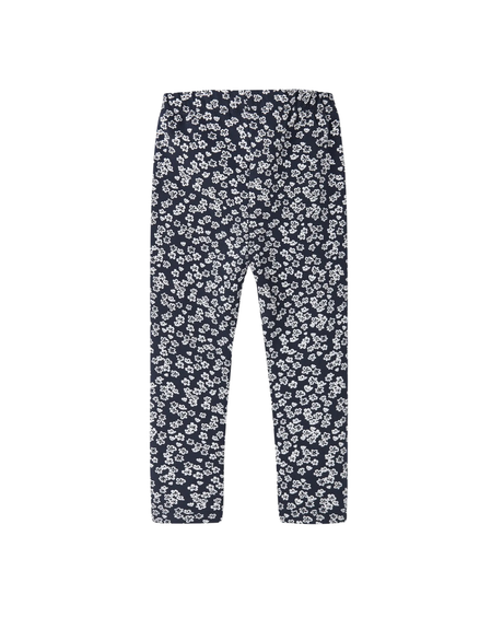Name it Navy Blazer Floral Sketch Blue Leggings - 13234445