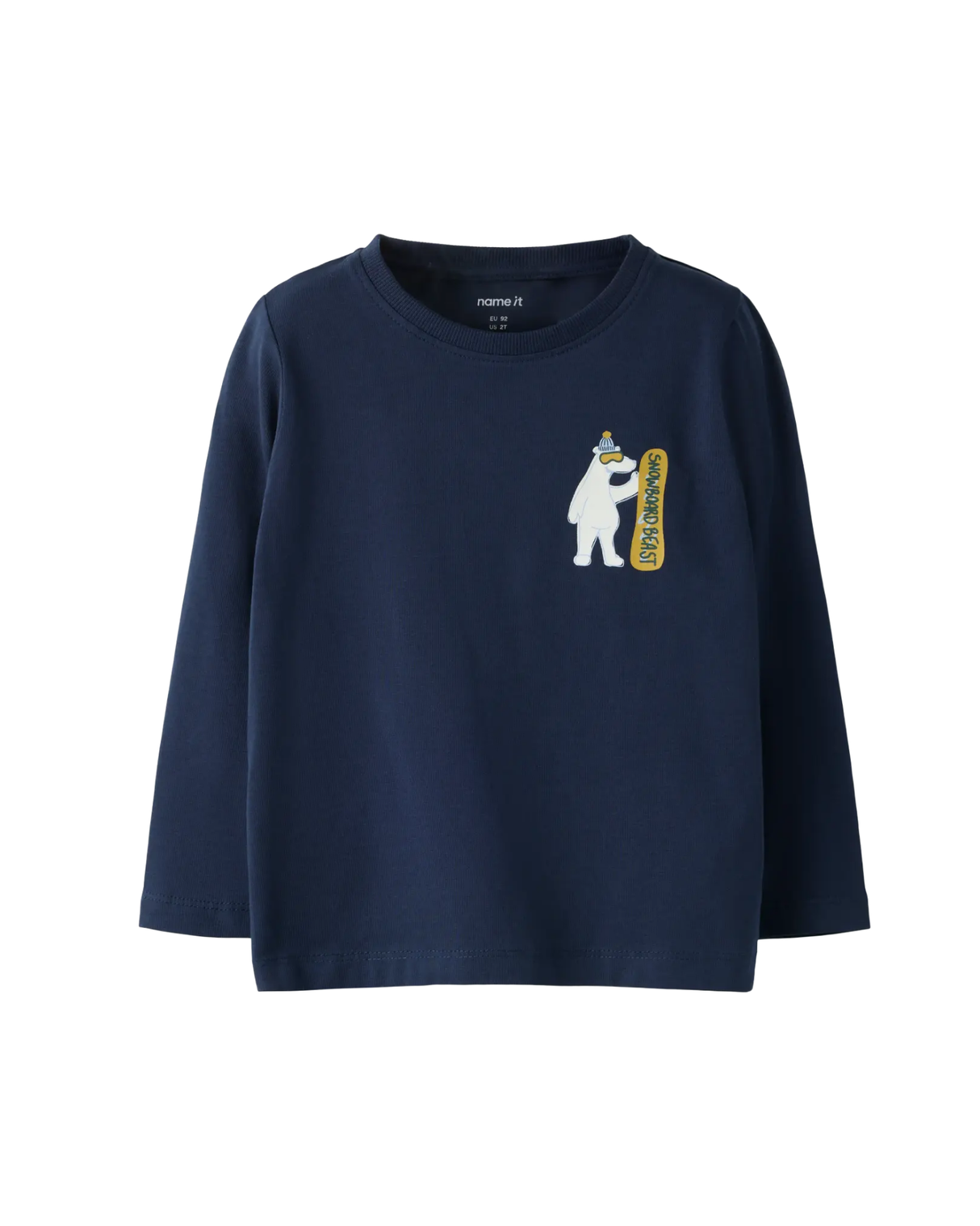 Name it Navy Blazer Snowboard Beast T-Shirt - 13224978