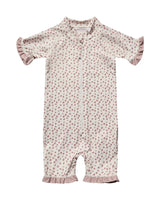 Offwhite - Berry Red - Sofie Schnoor - Badedragt - Blomster - P241244