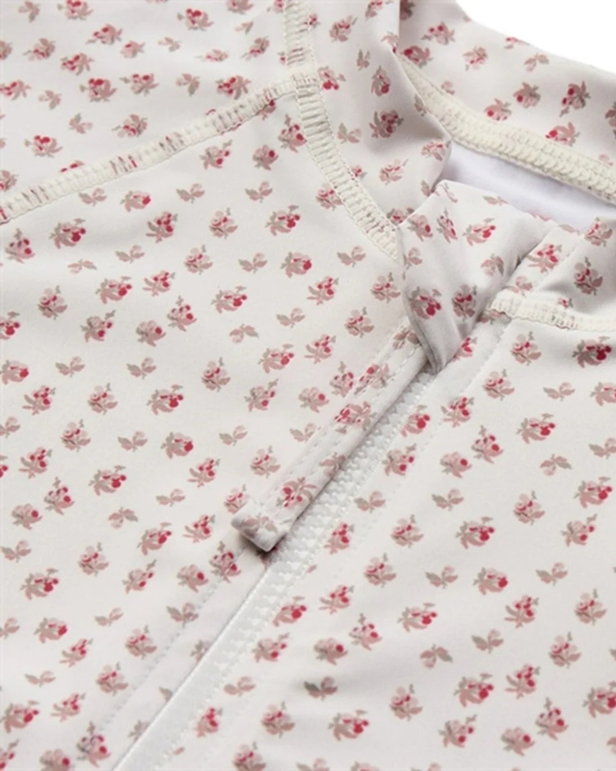 Offwhite - Berry Red - Sofie Schnoor - Badedragt - Blomster - P241244