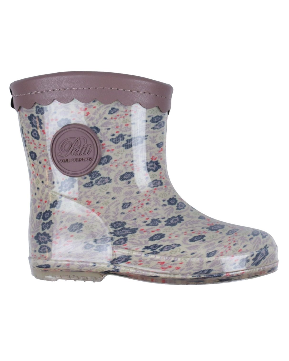 Lilla Sofie Schnoor gummistøvler - Flower - Logo - P241802-9012