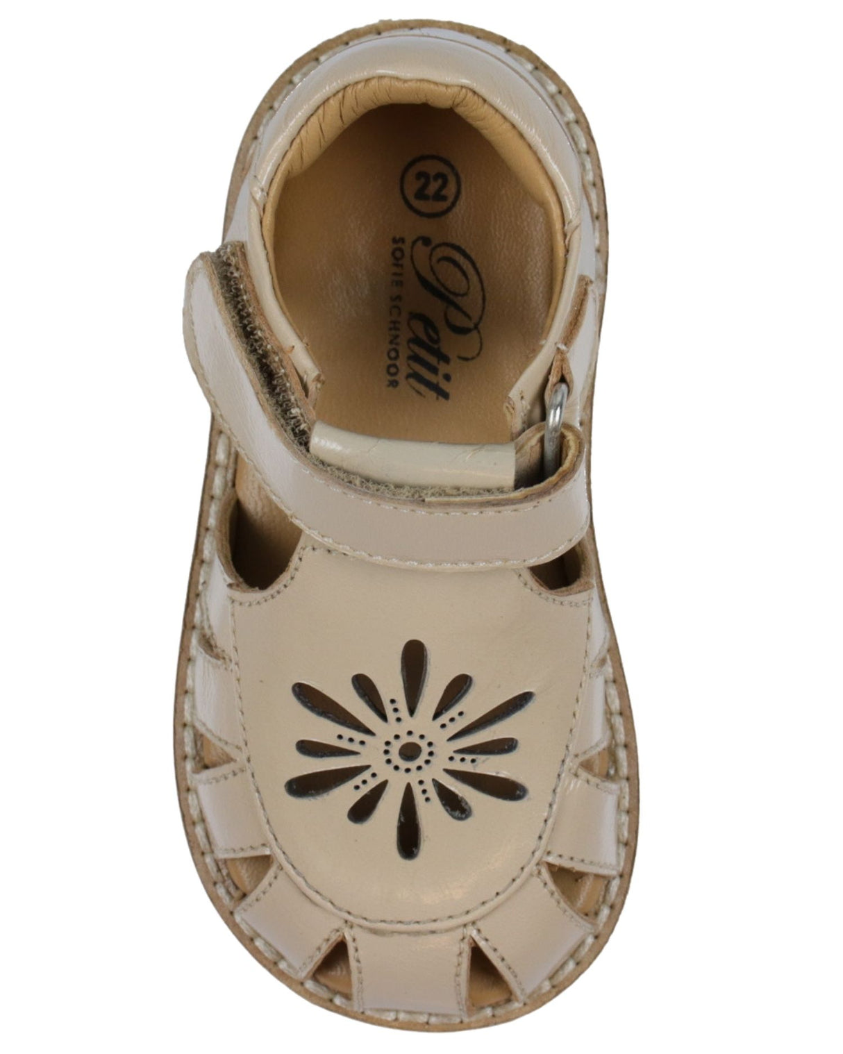 Beige Sofie Schnoor sandal - blomst - P241808-7015