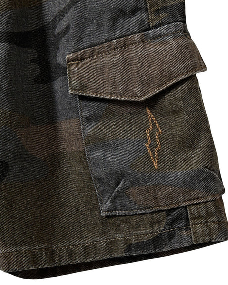 Army - Brown - Sofie Schnoor - Cargo - Shorts - Militær - P251325-7052