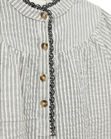 Offwhite - Black thin Stripe - Sofie Schnoor - Bluse - P251424-1021