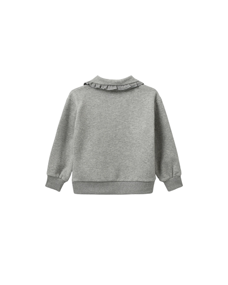 Grå - Grey Melange - Sofie Schnoor - Sweatshirt - P253401-8010