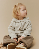 Lysegrå - Ecru Melange - Sofie Schnoor - Strik - P253405-0136