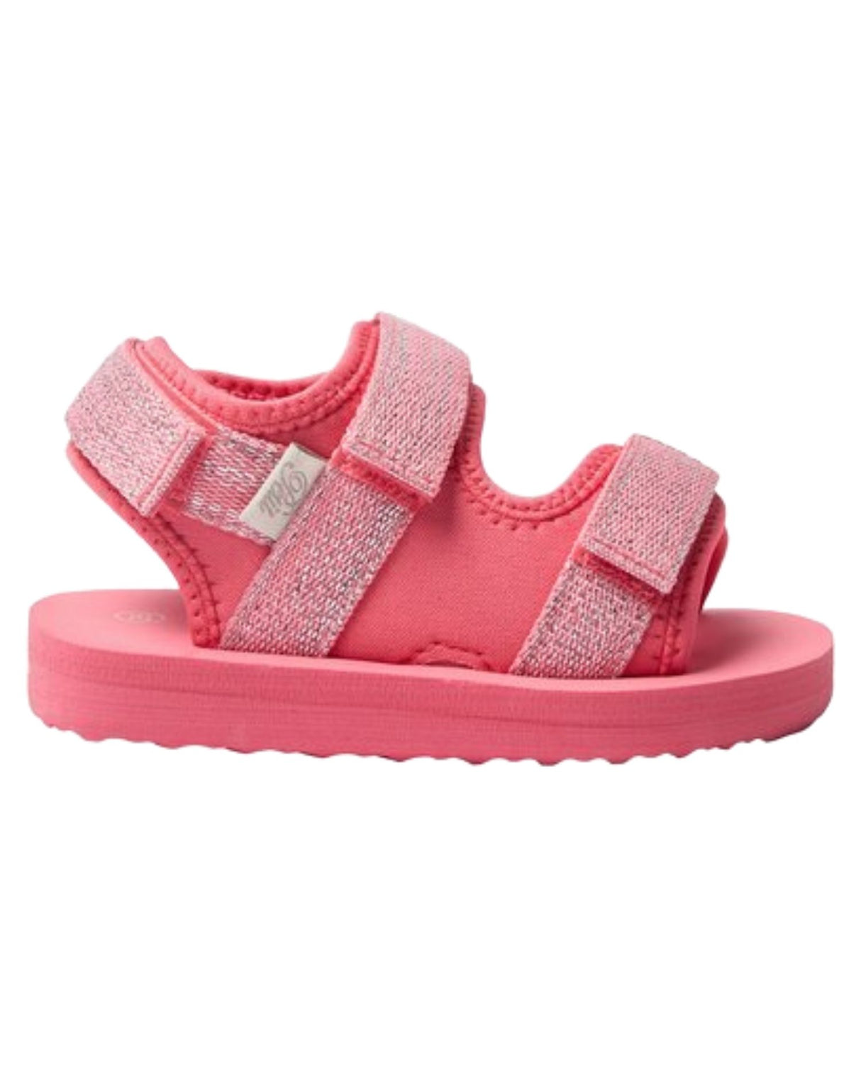 Pink Sofie Schnoor sandal - velcro - glitter - PNOS811