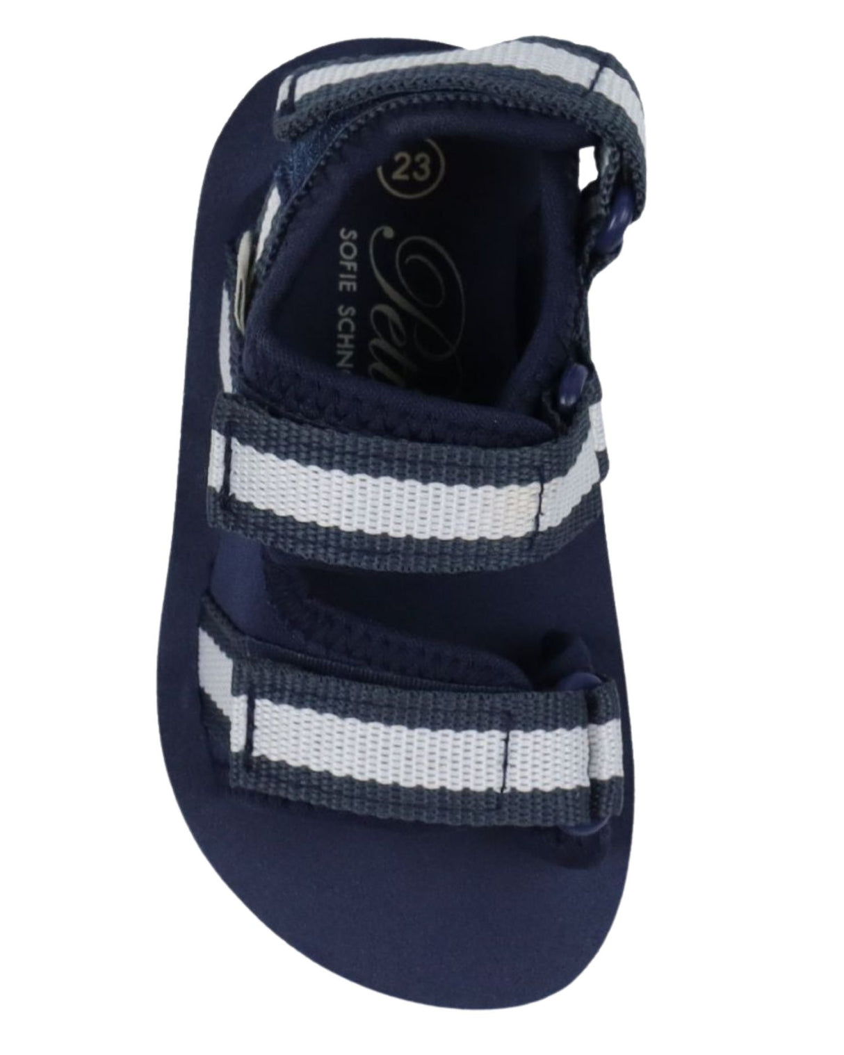 Mørkeblå Sofie Schnoor sandal - velcro - PNOS811