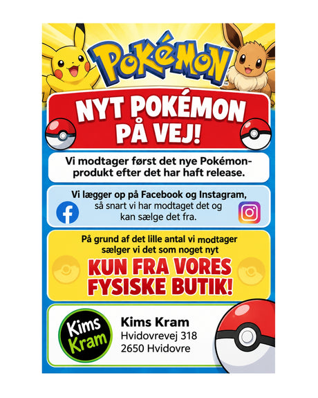 Pokemon Elite Trainer Box ME06 - Release 6/11 - BLIVER NOK FORSINKET