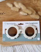 Solbriller til børn - UV400 Flower - Beige