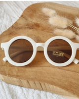 Solbriller til børn - UV400 Runde - Beige