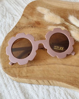 Solbriller til børn - UV400 Flower - Old Pink