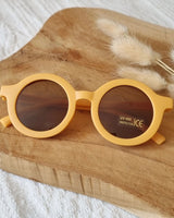 Solbriller til børn - UV400 Runde - Gul