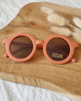 Solbriller til børn - UV400 Runde - Rust