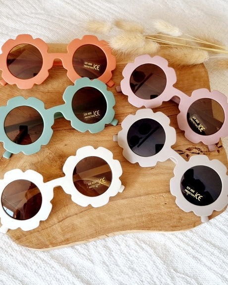 Solbriller til børn - UV400 Flower - Sage