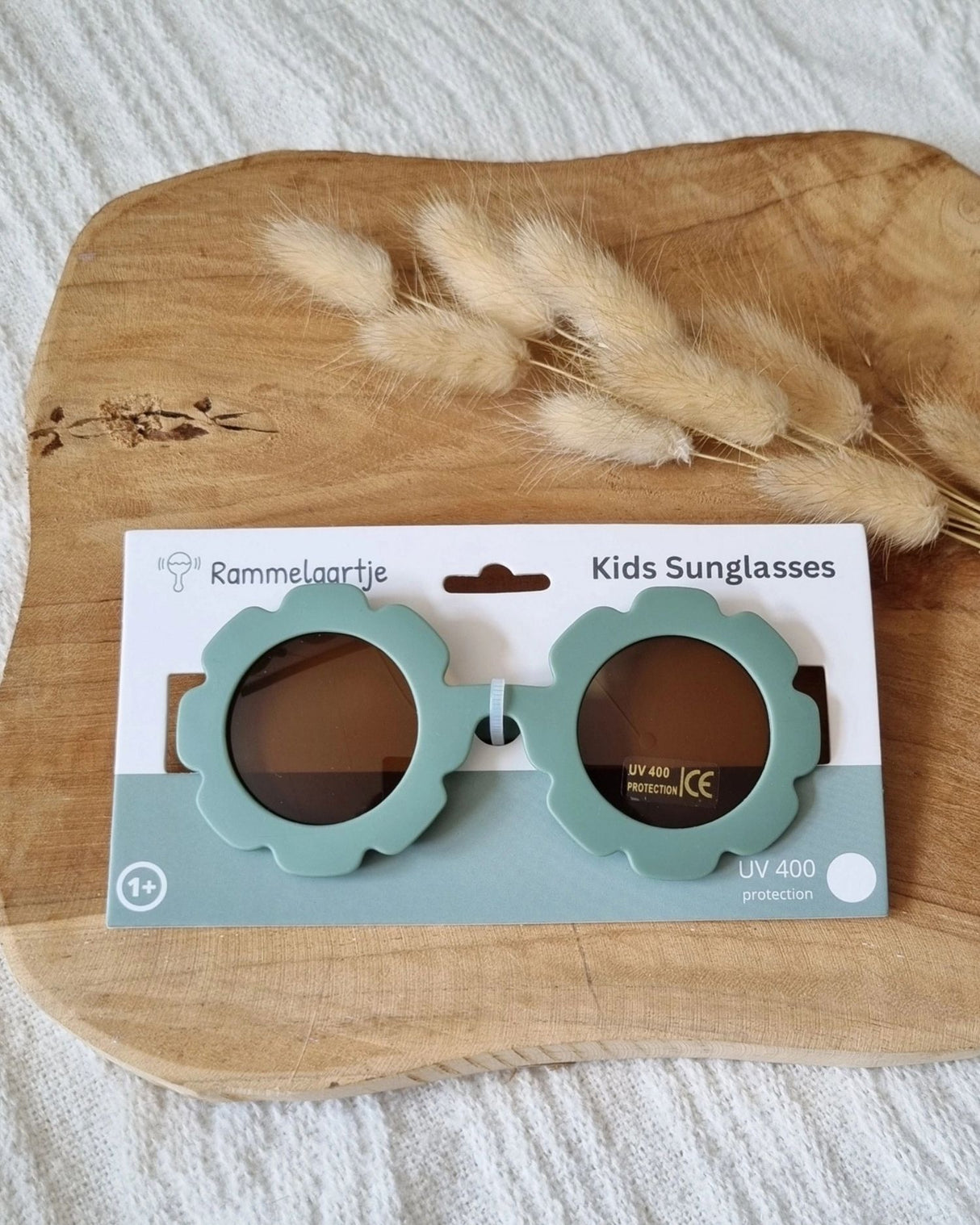 Solbriller til børn - UV400 Flower - Sage