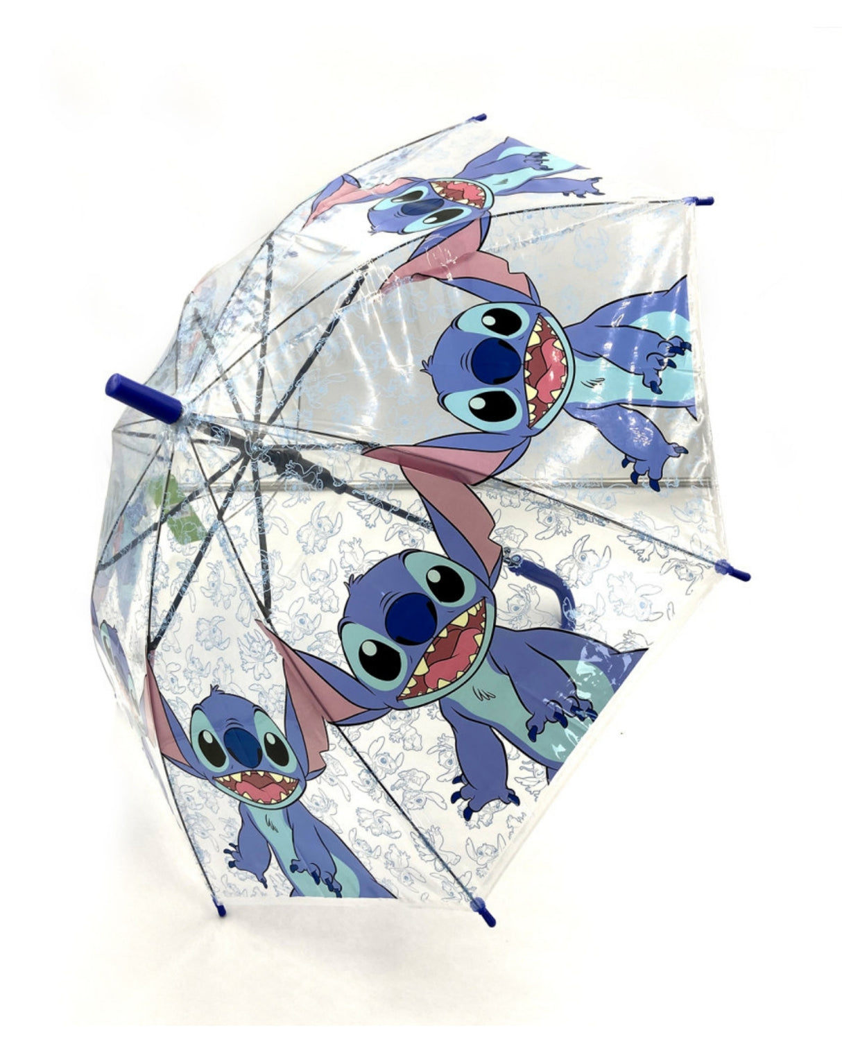 STITCH Paraply Klar, 74cm