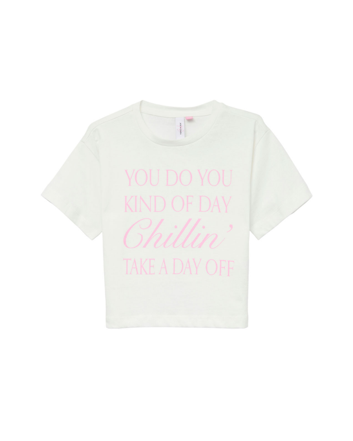 Hvid - Snow White/Chillin - Vero Moda - T-shirt - 10328564