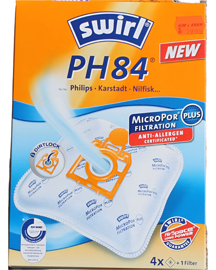 Støvsugerposer SWIRL PH84