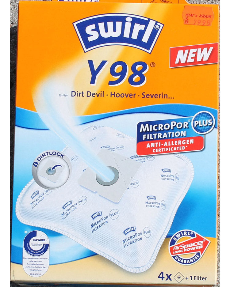 Støvsugerposer SWIRL Y98