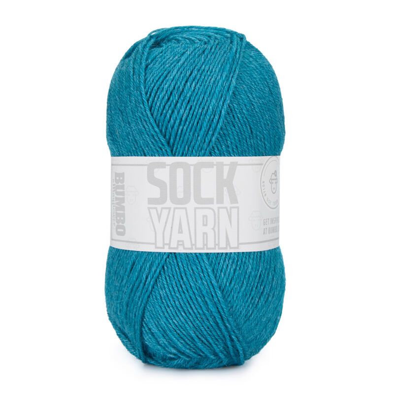 Bumbo Strømpegarn fv.2017 - Blå 50g.