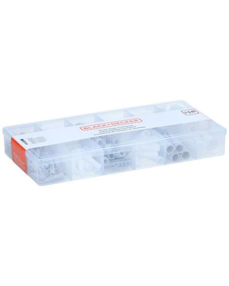 Rawlplug's assortment 138 parts - Black+Decker