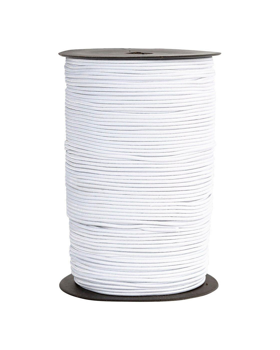 Elastiksnor 2 mm - Hvid  pr. meter