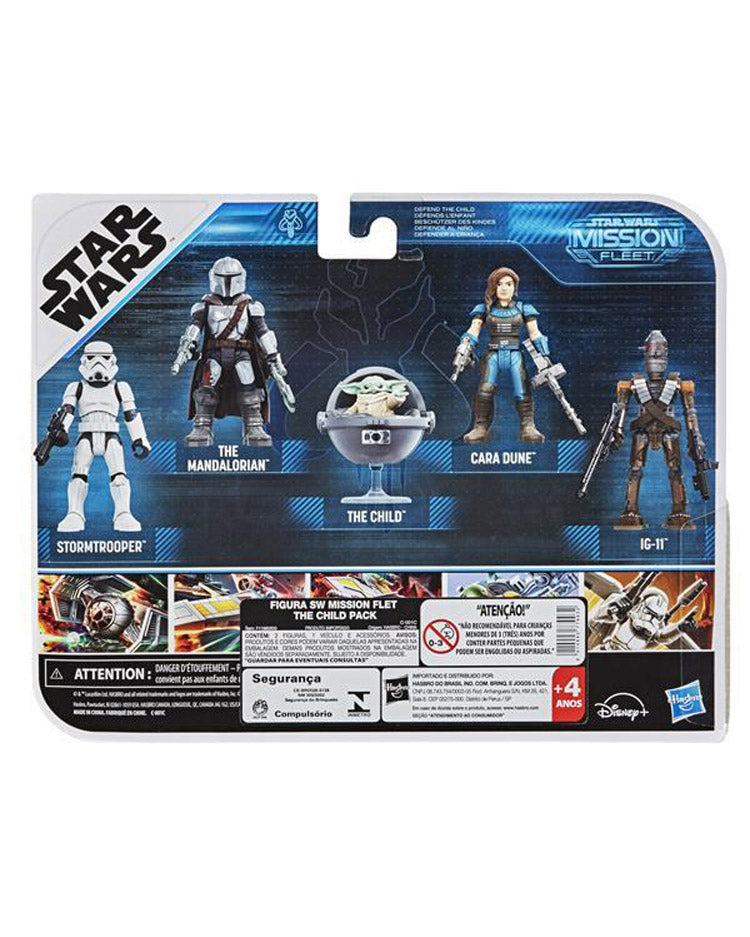 Star Wars Mission Fleet defend the child