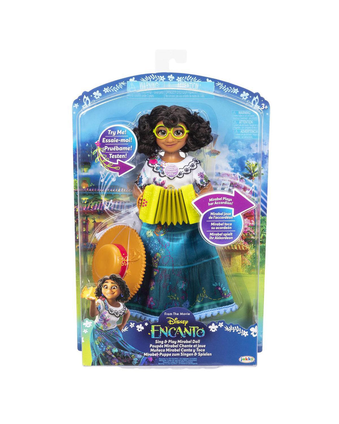 Disney Encanto Feature Fashion Doll Singing Musical Mirabel