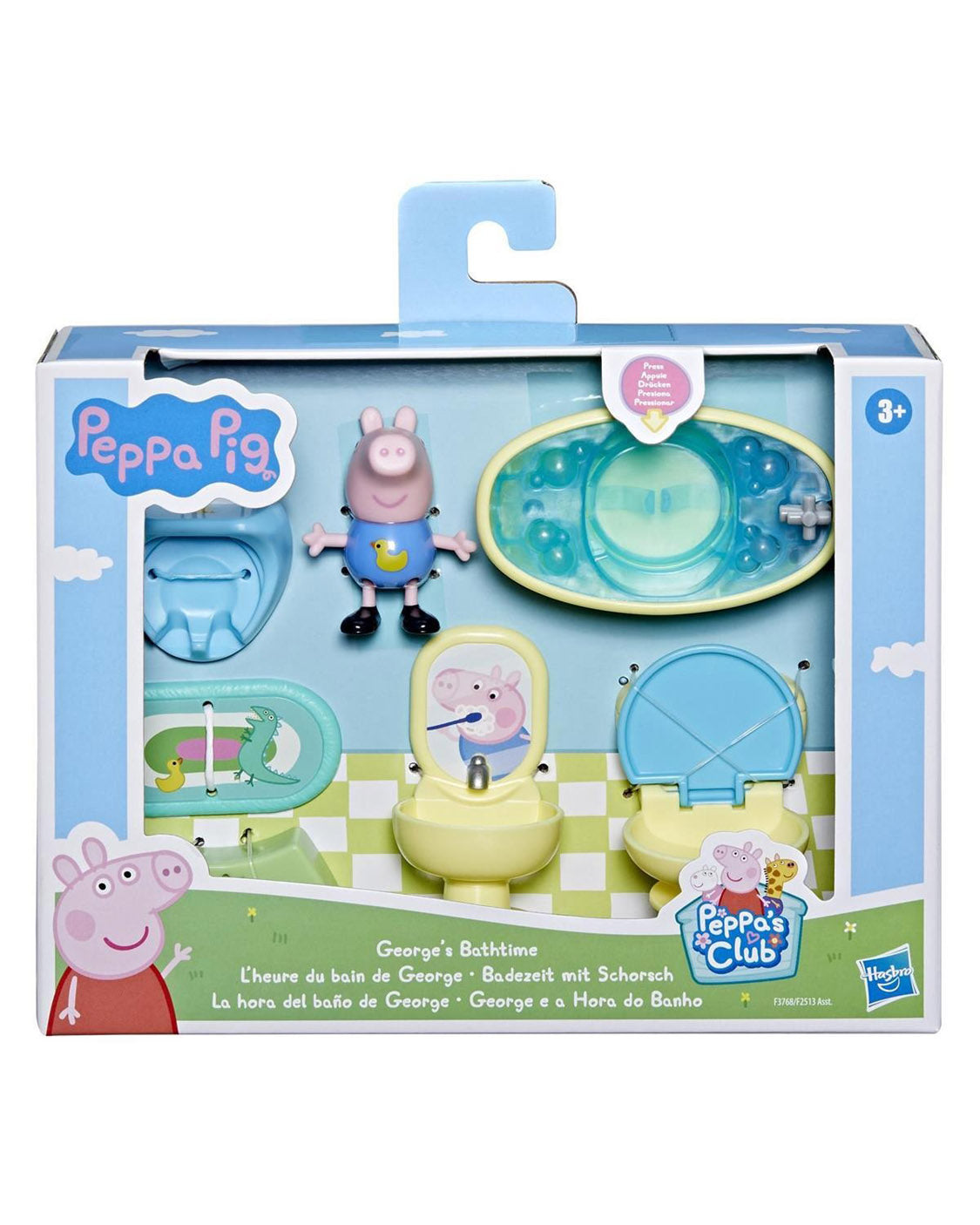 Peppa Pig Little Spaces George's Bathtime 