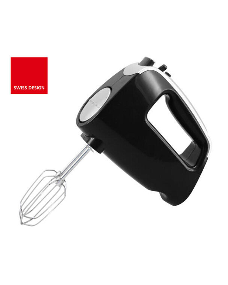 Hand mixer black/steel 200W