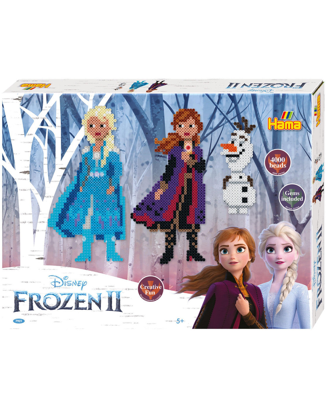 Hama midi box Frozen II 4,000 beads - 7921