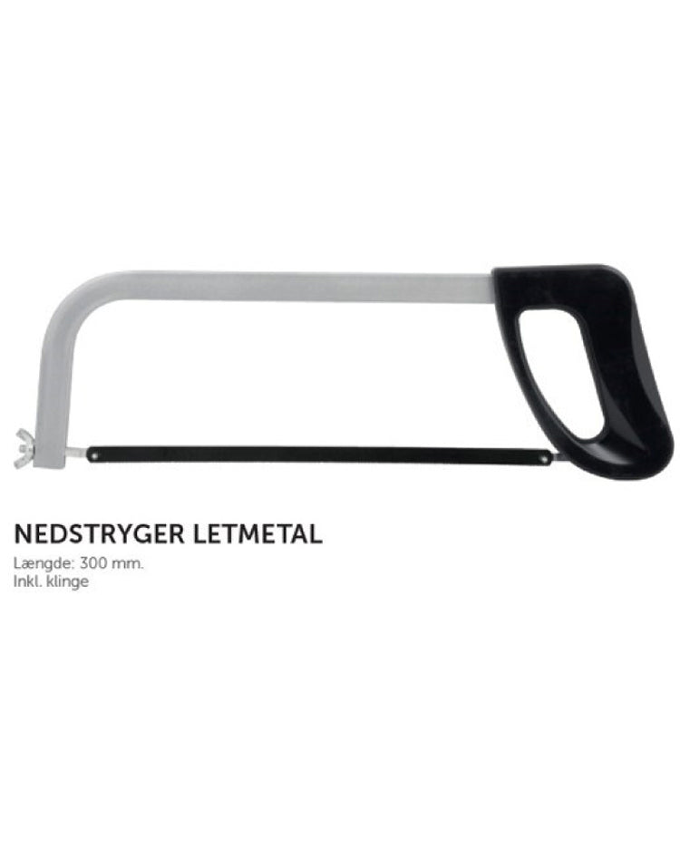 Light metal downspout - black