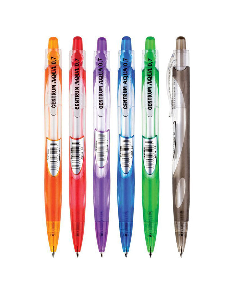 Kuglepen 0,7mm med gummigreb